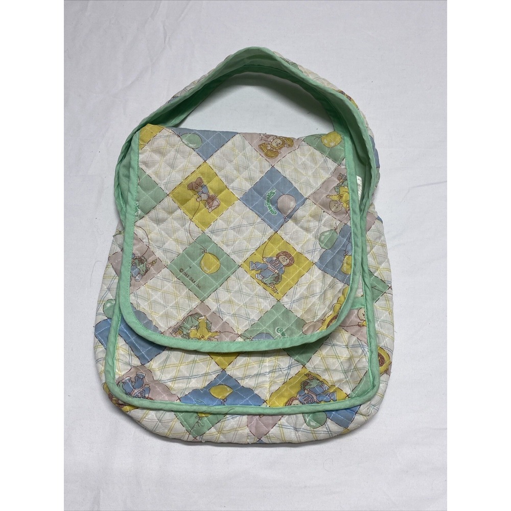 Vintage 1982 Quilted CABBAGE PATCH KIDS DIAPER BAG